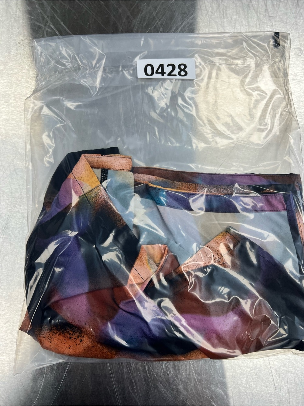 Fabletics Women’s Multicolor Abstract Print Running Shorts Large - Picture 11 of 11